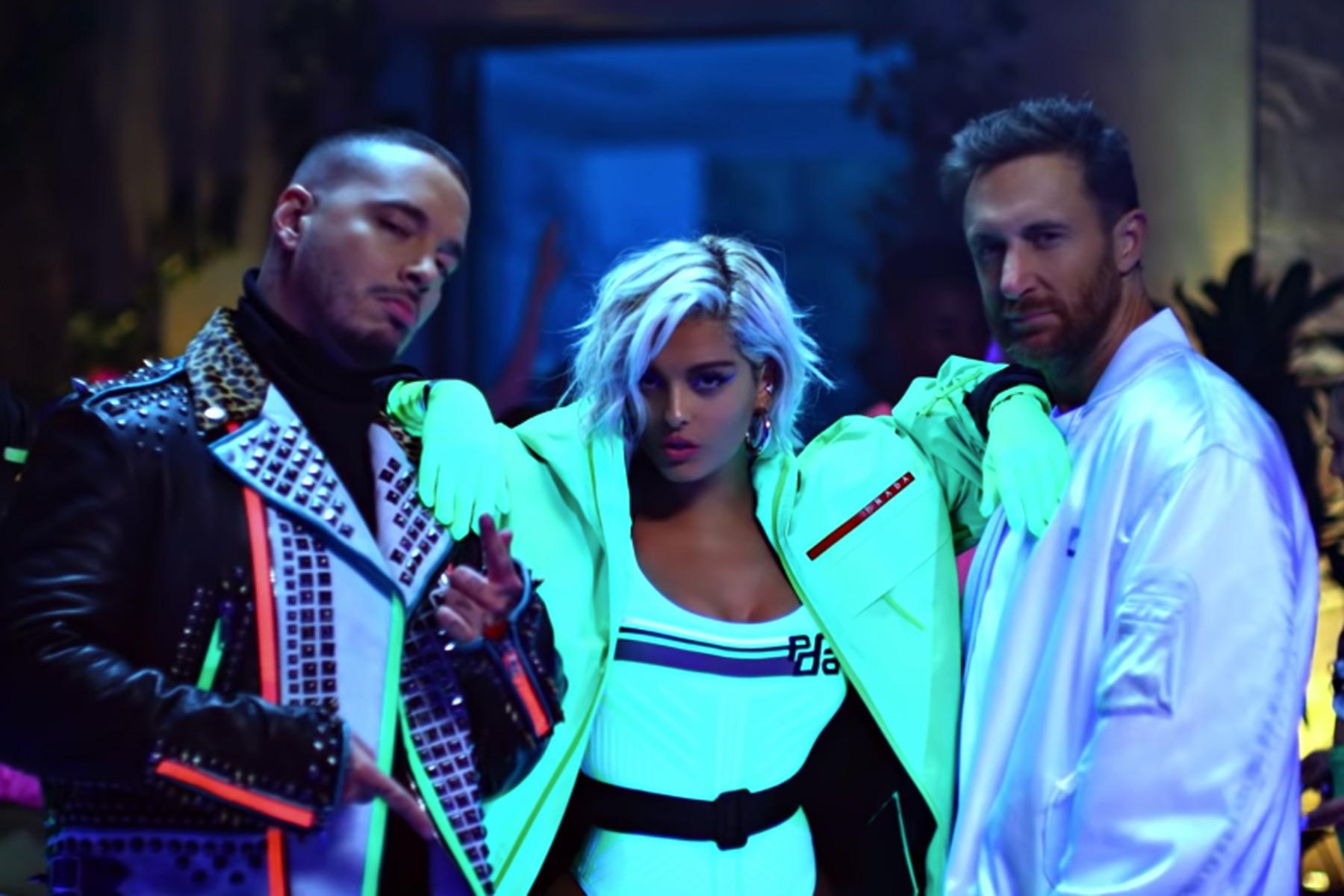 See David Guetta, J Balvin, Bebe Rexha's Colorful 'Say My Name