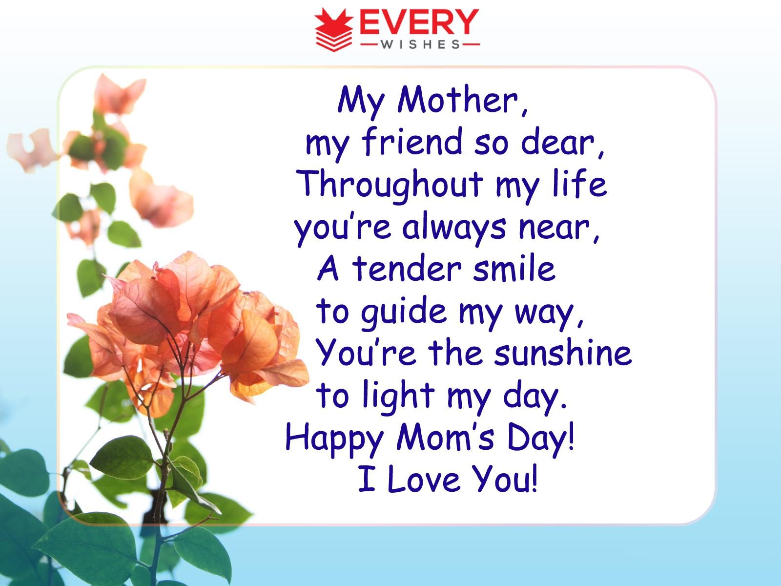 Best Happy Mothers Day Quotes. Mothers Day 2019 Quotes Image