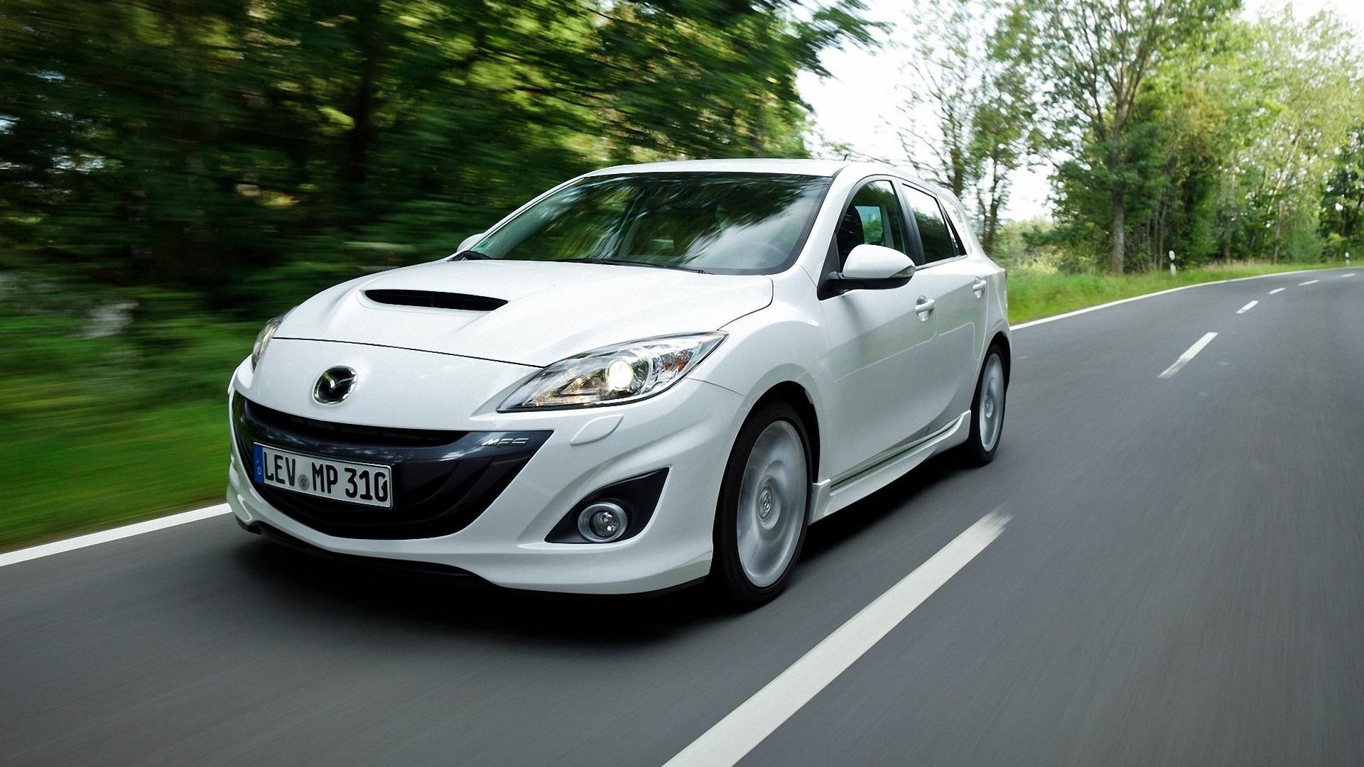 Mazda 3 MPS 2012 running 1920x1080 Wallpaper, Mazda 3 MPS 1920x1080