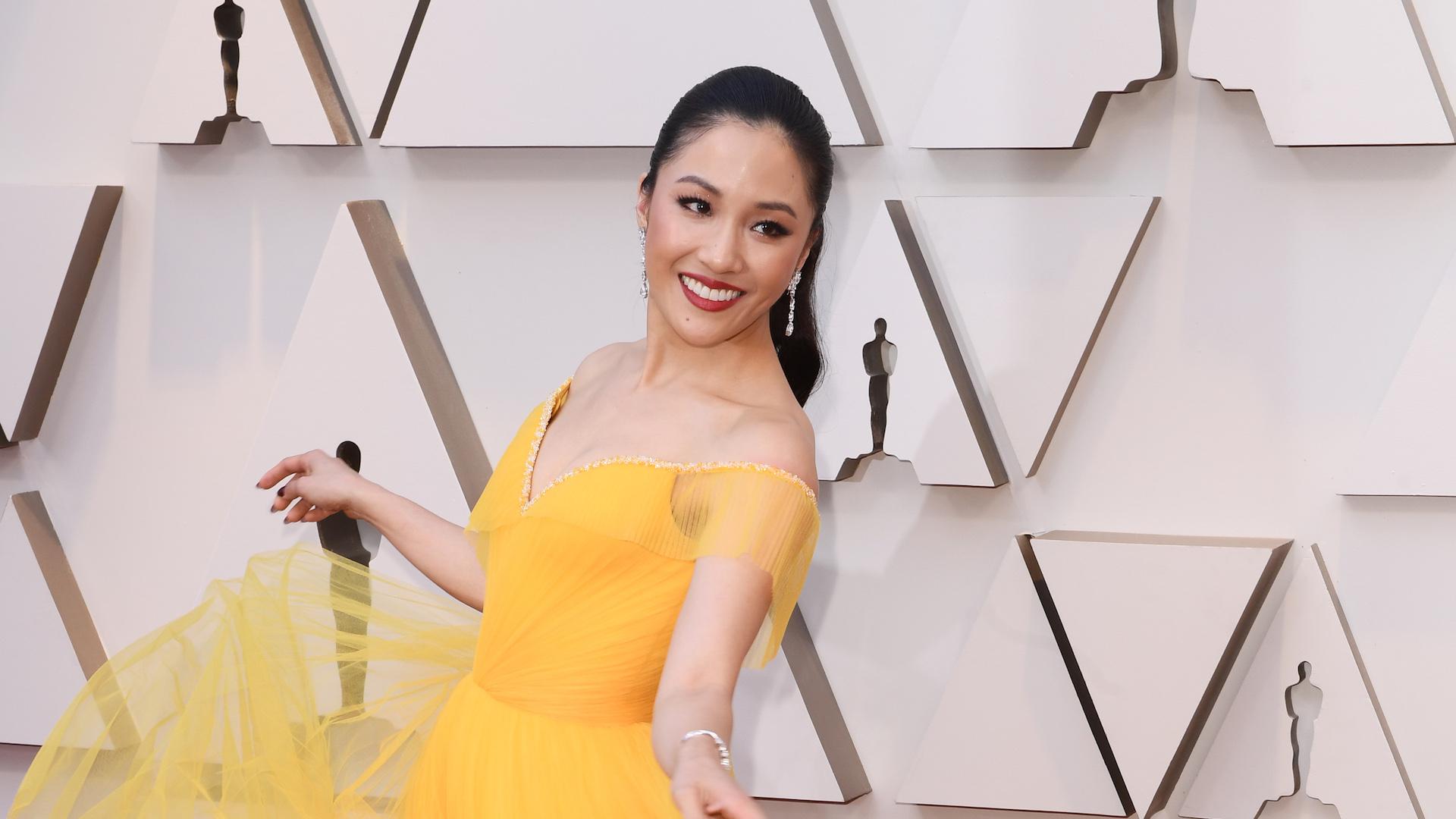 Constance Wu's 2019 Oscars Look Is Chic, Princessy Magic