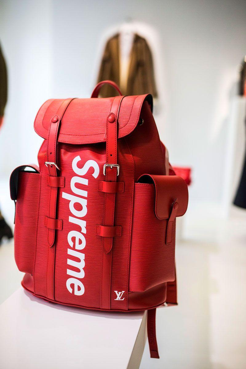 Louis Vuitton x Supreme: The Best Pieces. Bags. Supreme backpack
