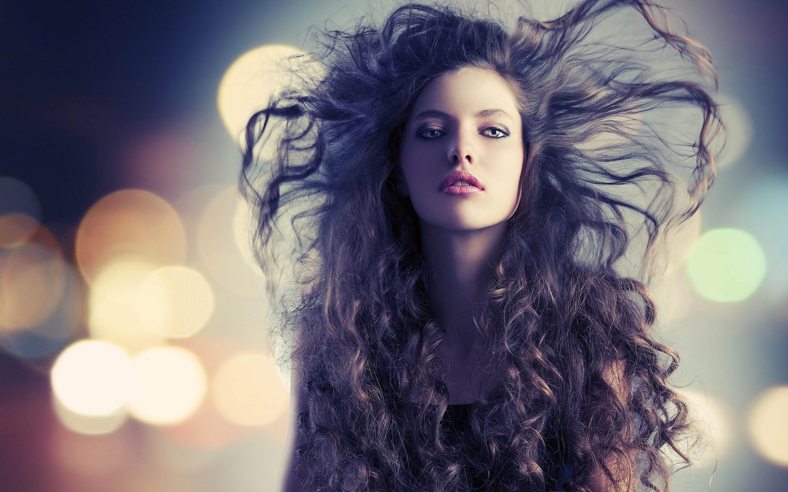 Curly Hair Girl, HD Girls, 4k Wallpaper, Image, Background