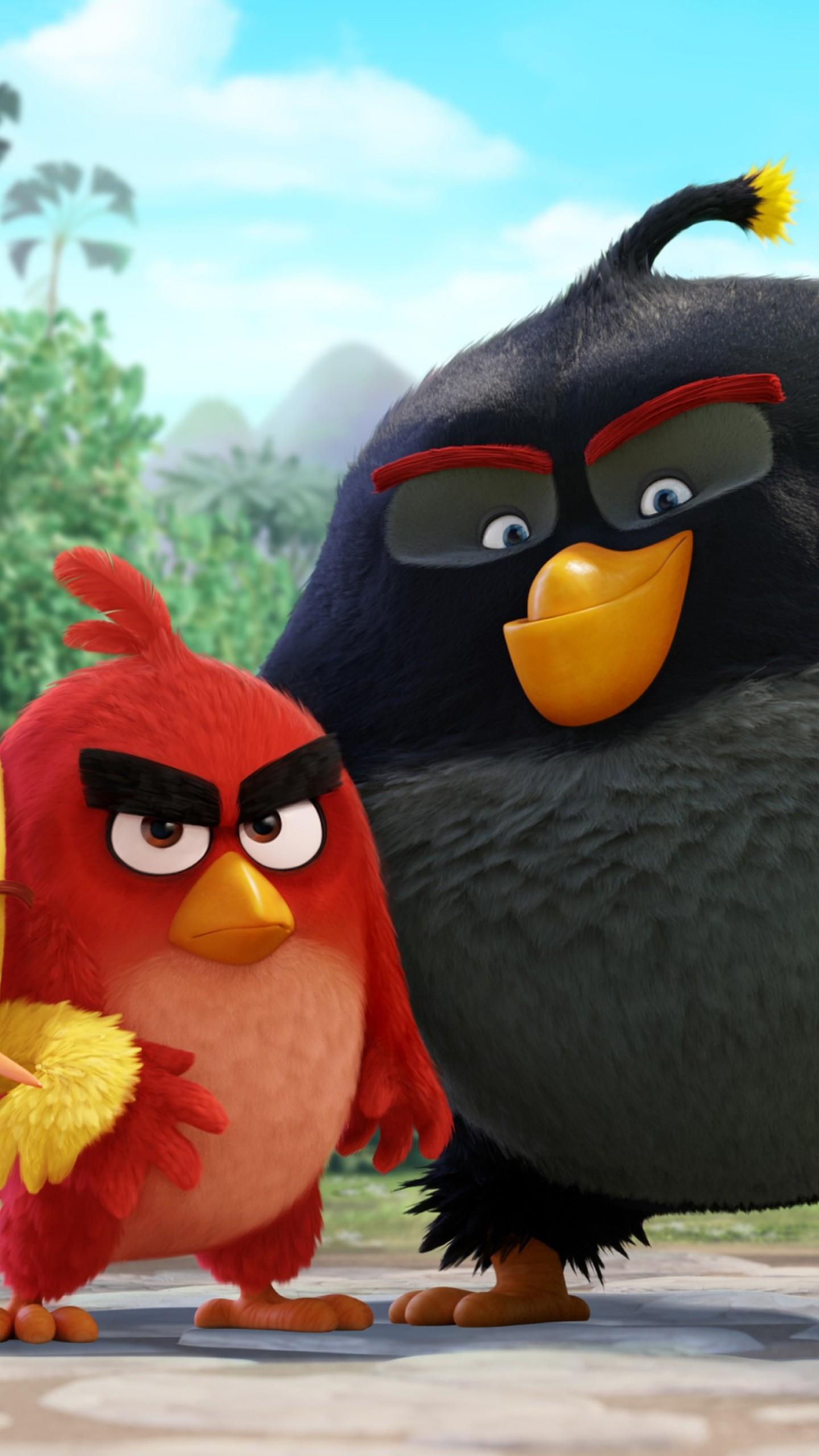 Wallpaper Angry Birds Movie, chuck, red, bomb, Best Animation Movies