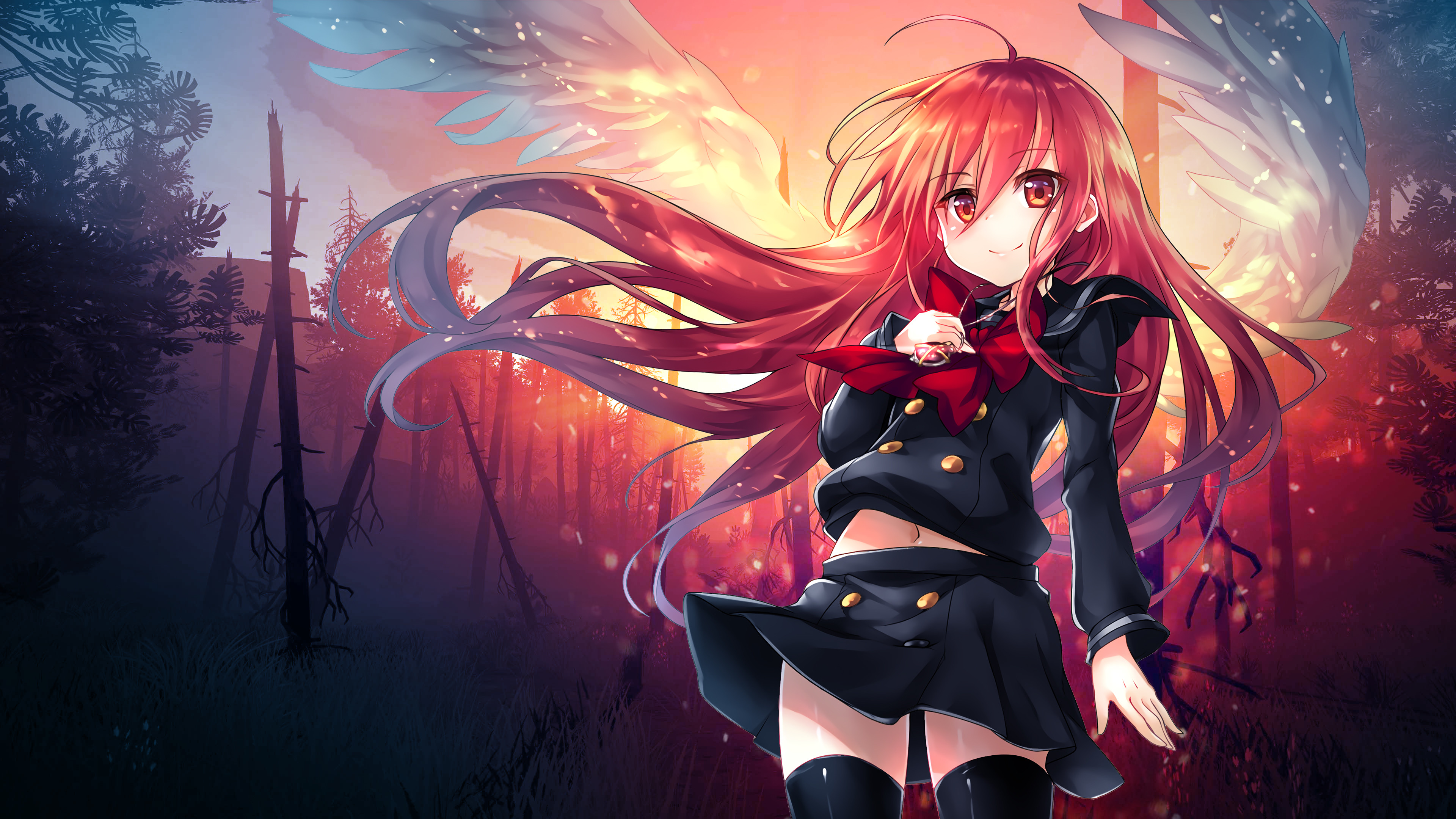 Red Anime Wallpaper