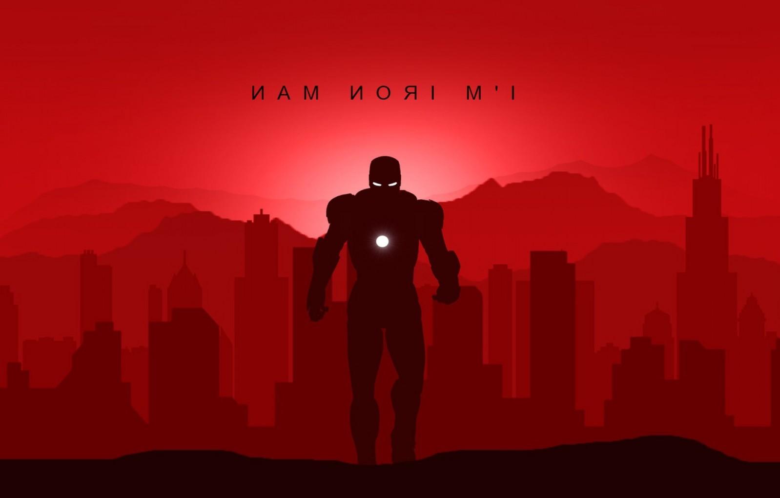 Iron Man Art Vector Art Marvel Minimal Avengers Superheroes