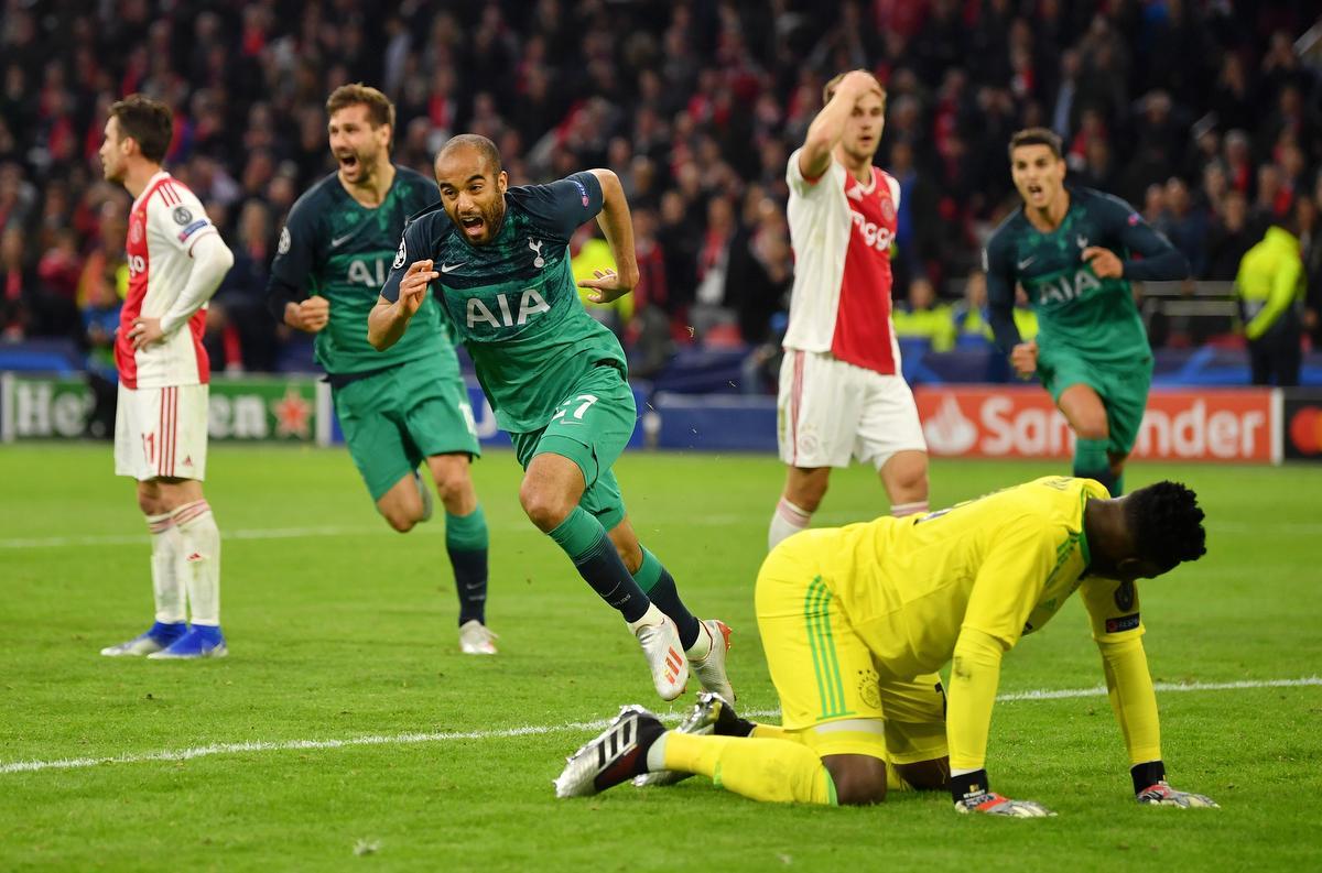Tottenham rallies to stun Ajax in Champions League semifinal