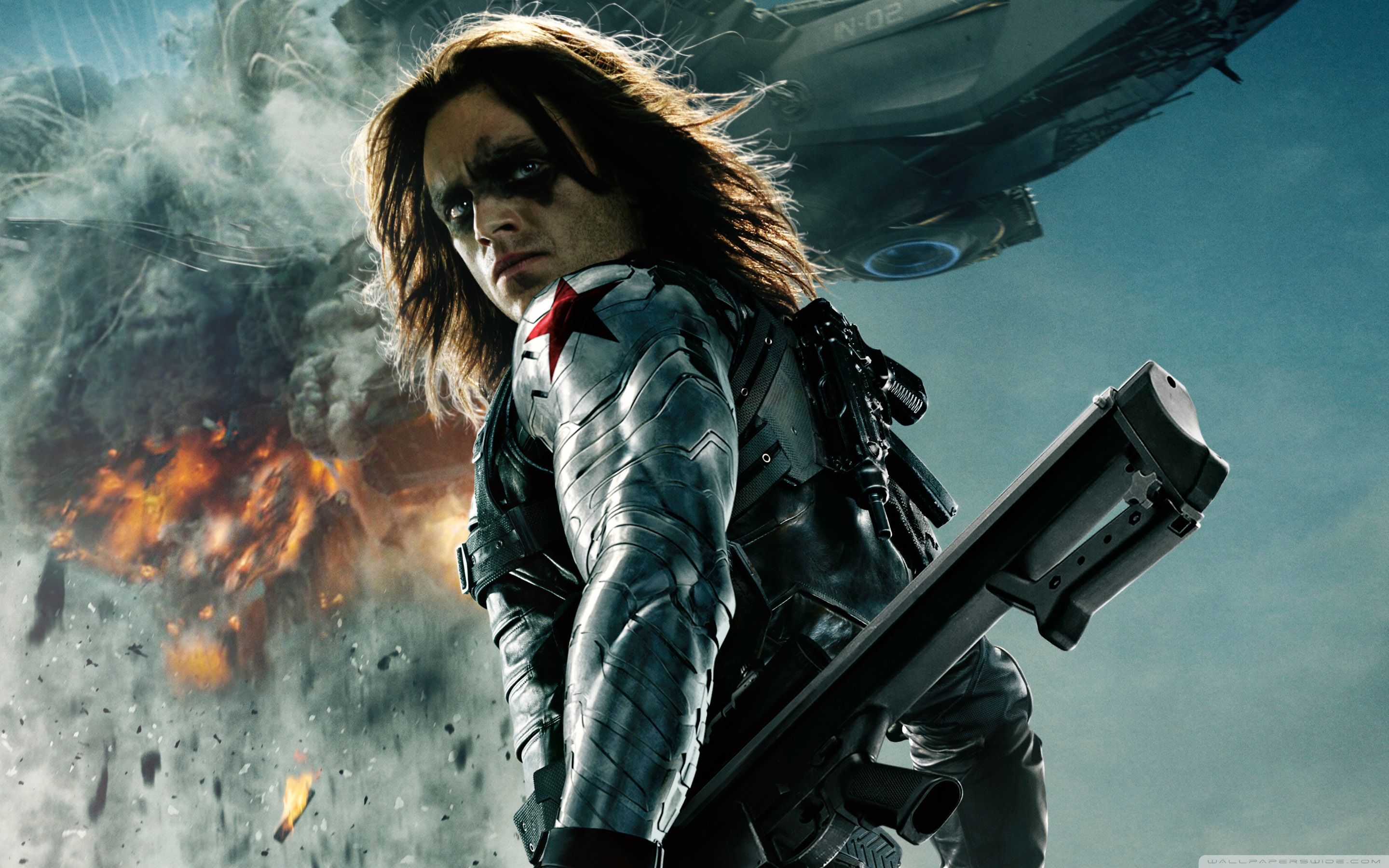 Captain America The Winter Soldier Bucky ❤ 4K HD Desktop Wallpaper