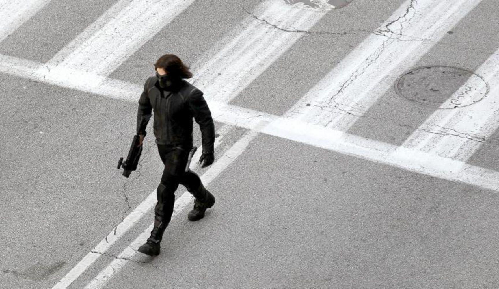 New Movie Wallpaper: Sebastian Stan Captain America The Winter Soldier