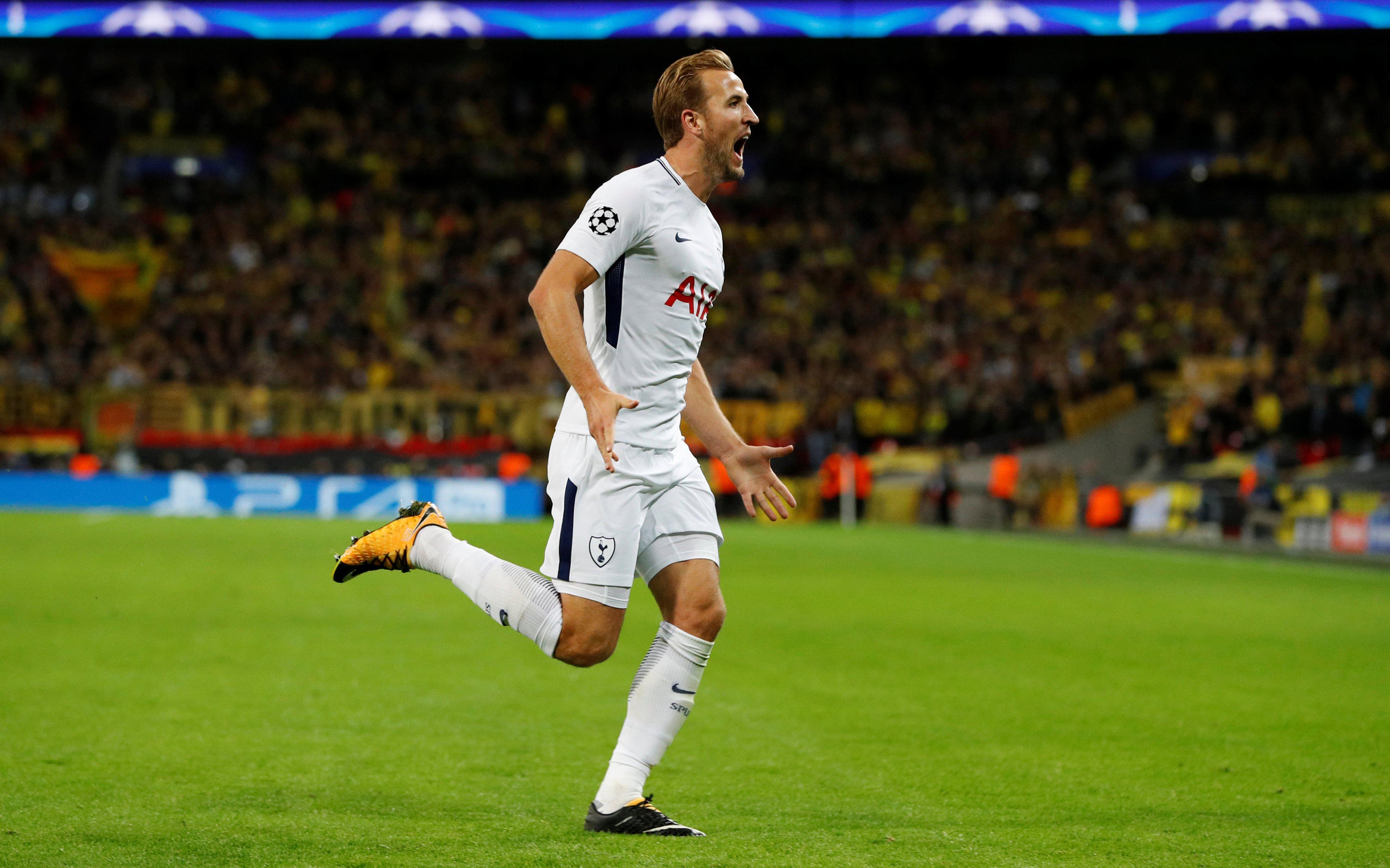 Download wallpaper Harry Kane, goal, 4k, footballers, Tottenhan