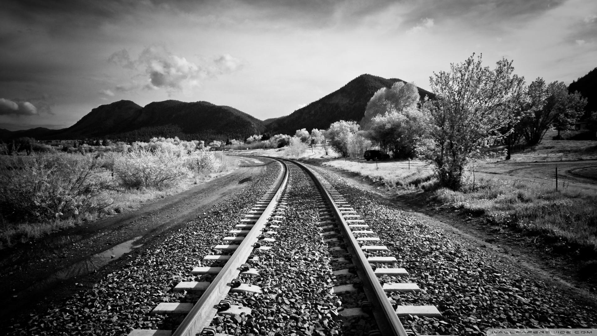 I'd Walk Along The Railway ❤ 4K HD Desktop Wallpaper for 4K Ultra