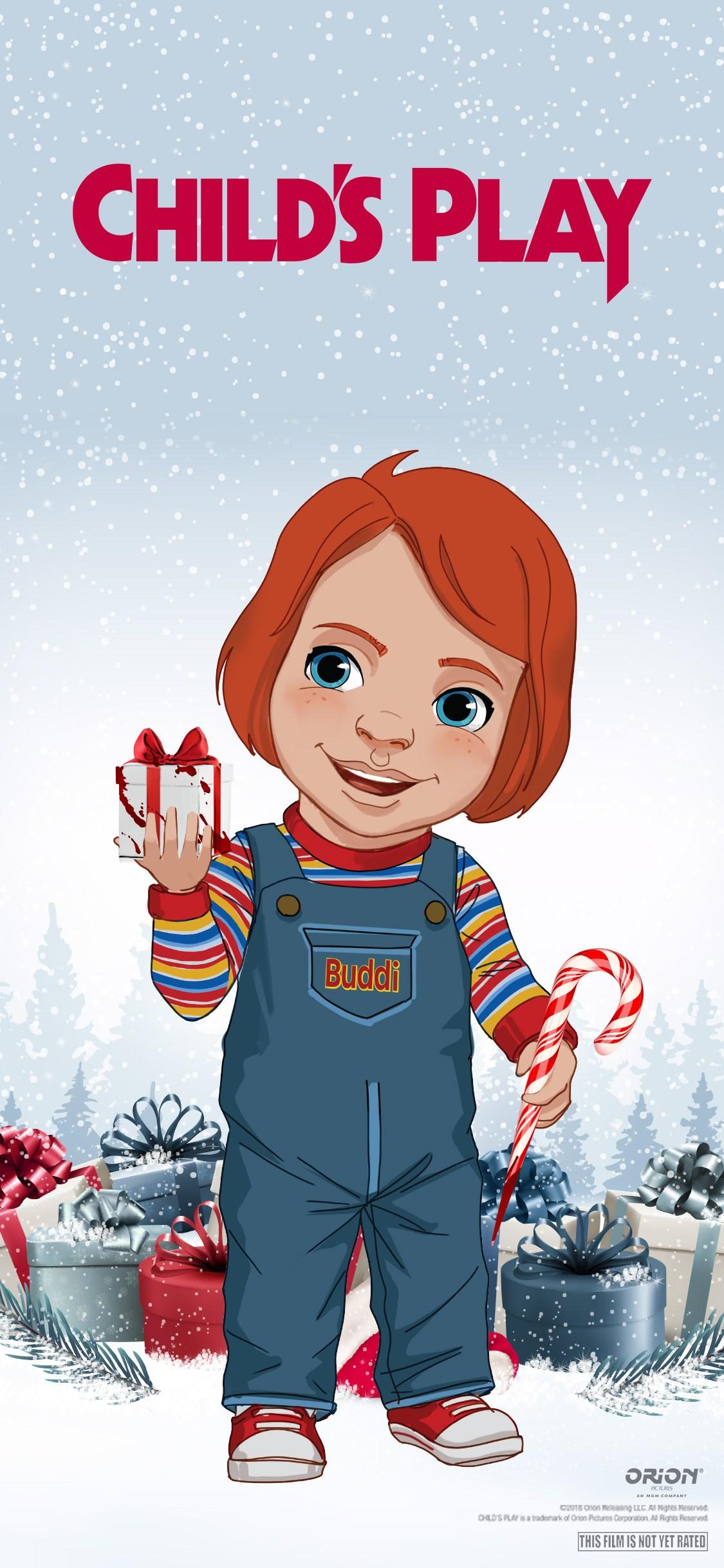 Child's Play Remake Gets Festive Holiday E Cards & Wallpaper