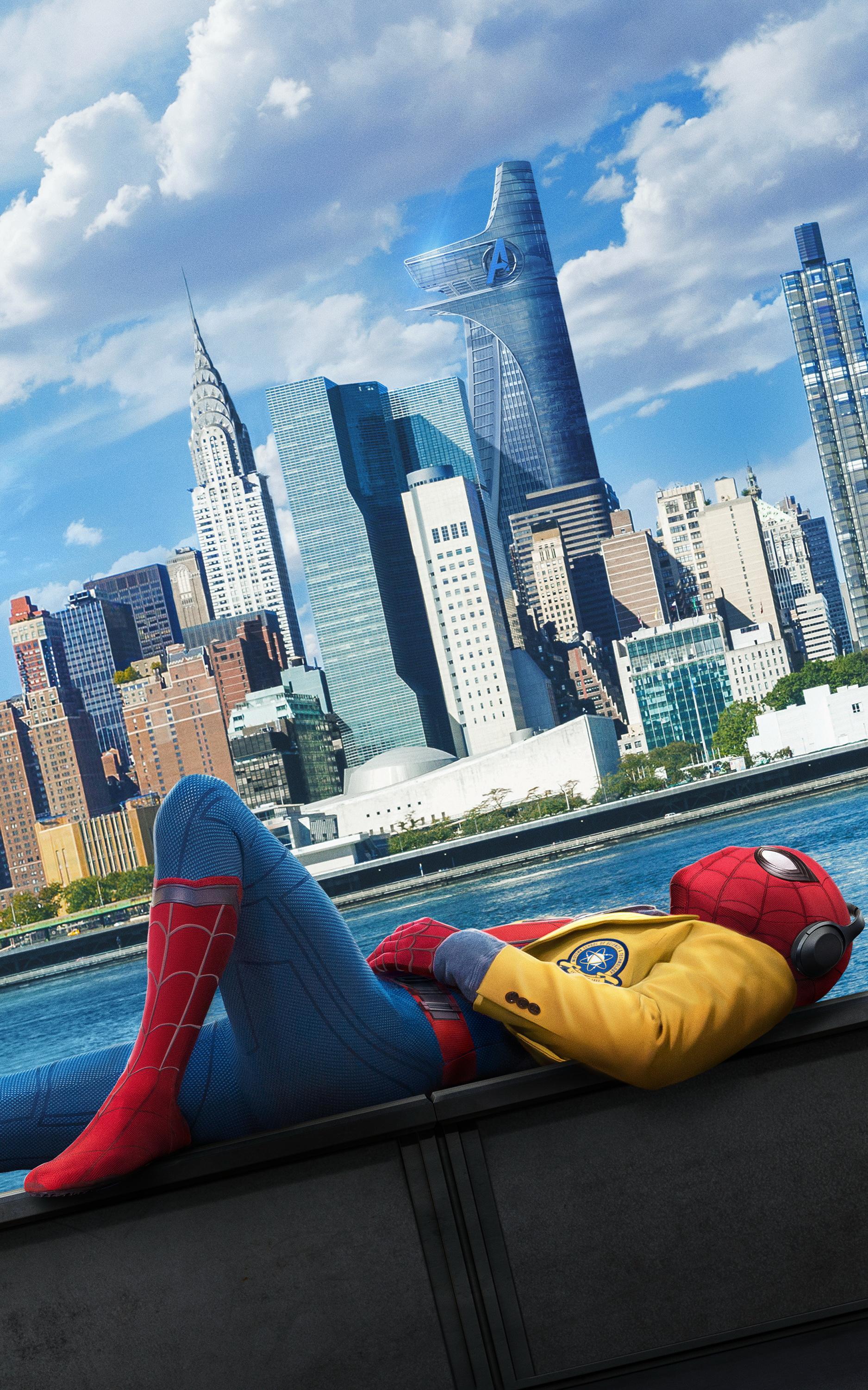 Mobile Wallpaper 143 Movie Of The Week, Spider Man: Homecoming 7
