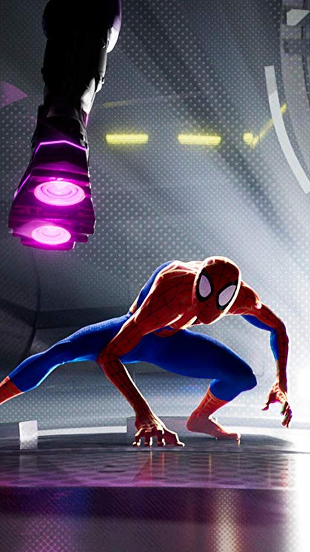 Spider Man Into the Spider Verse Mobile Wallpaper Cute
