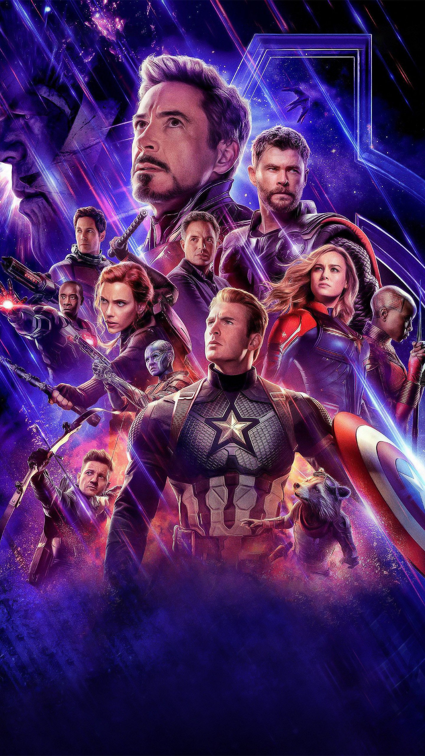 Avengers Endgame Official Poster 4K Wallpaper