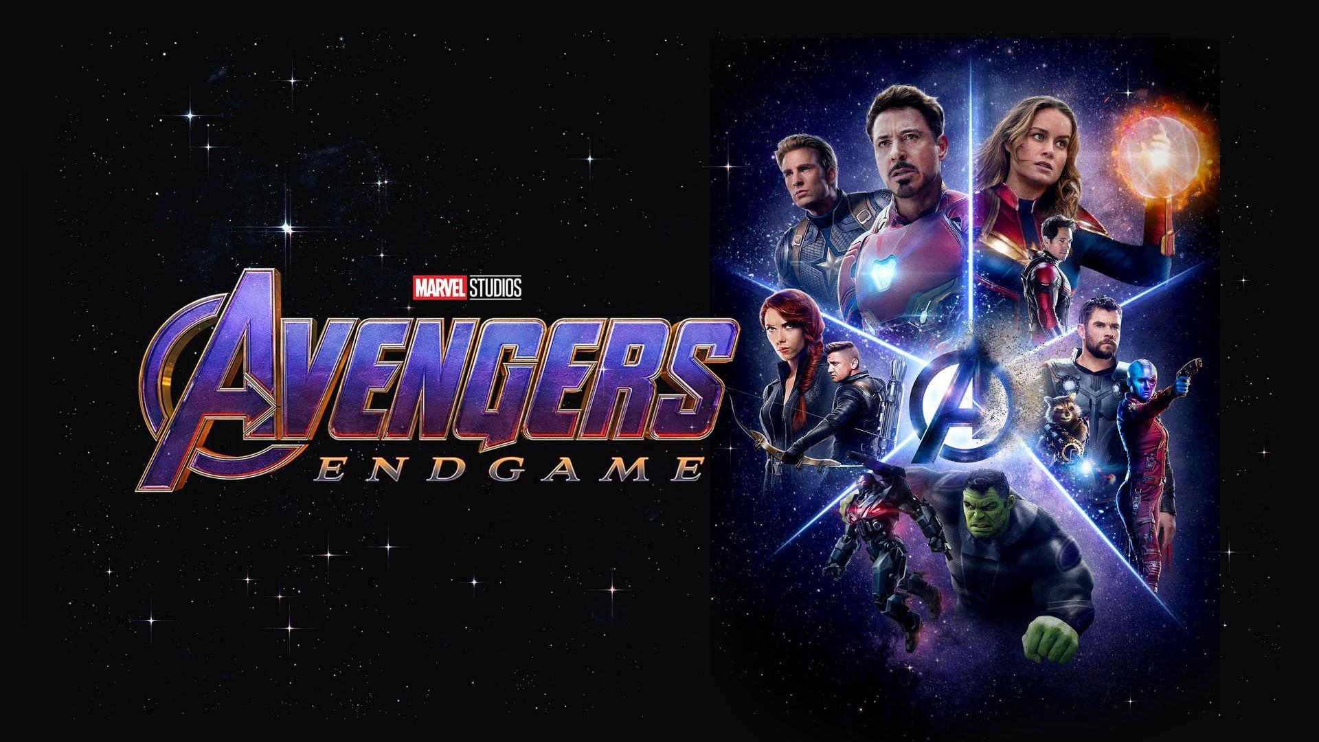 Avengers Endgame 2019 Background Movie Poster