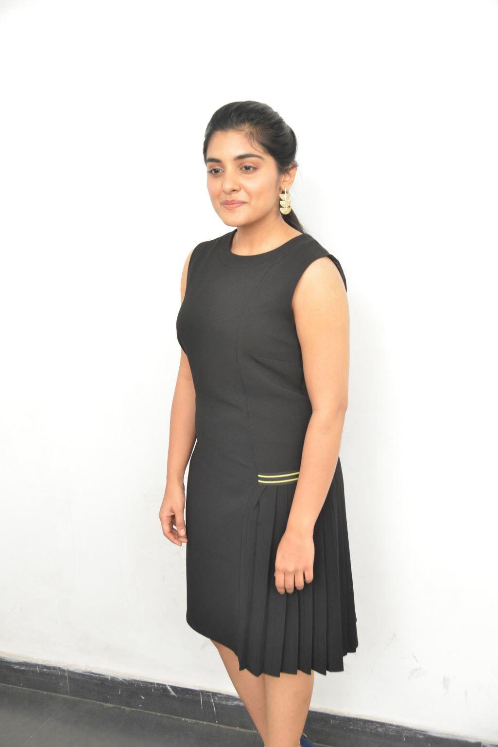 Actress Niveda Thomas Stills At 118 Movie Interview. Latest