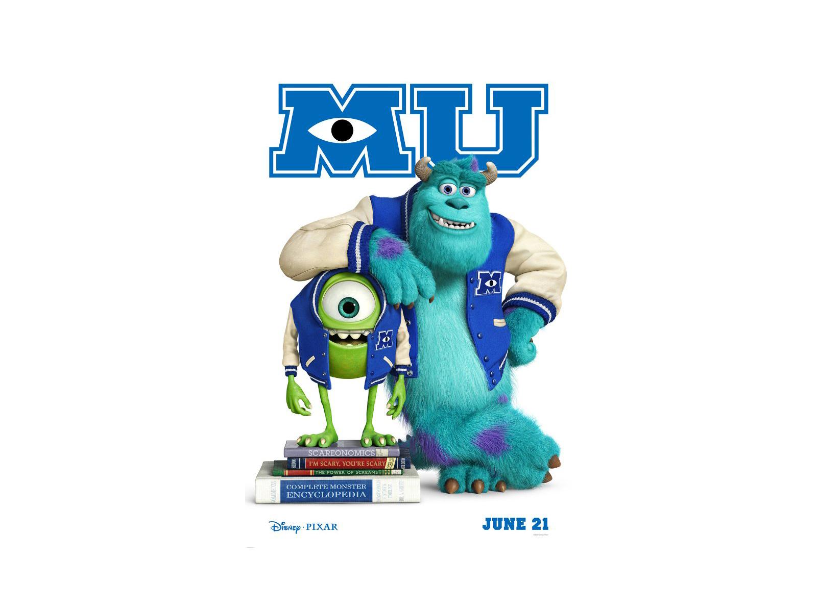 Monsters University 3D Animation Movie HD Wallpaper Desktop Wallpaper