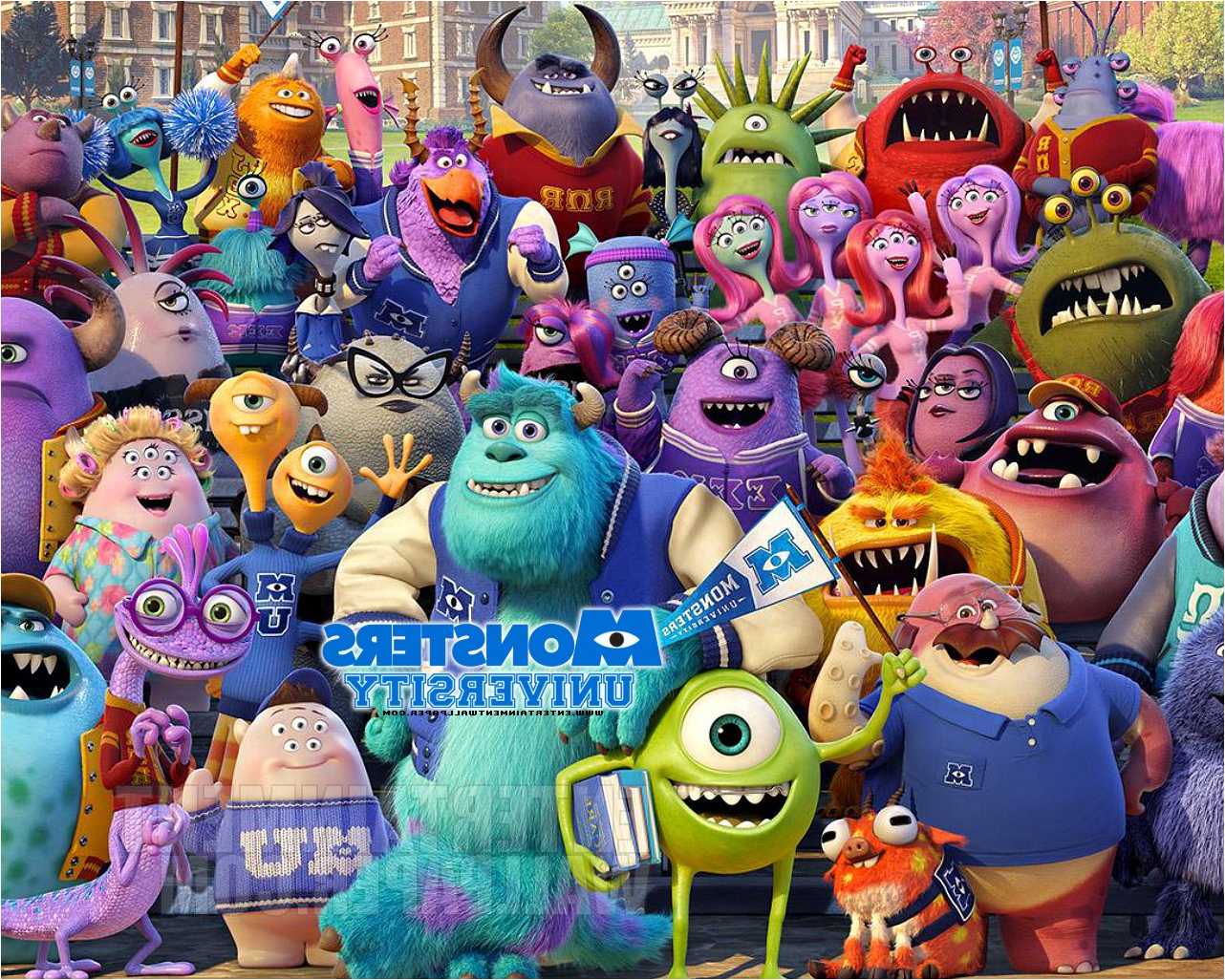 Stunning Collection: Monsters University Wallpaper, HDQ Cover