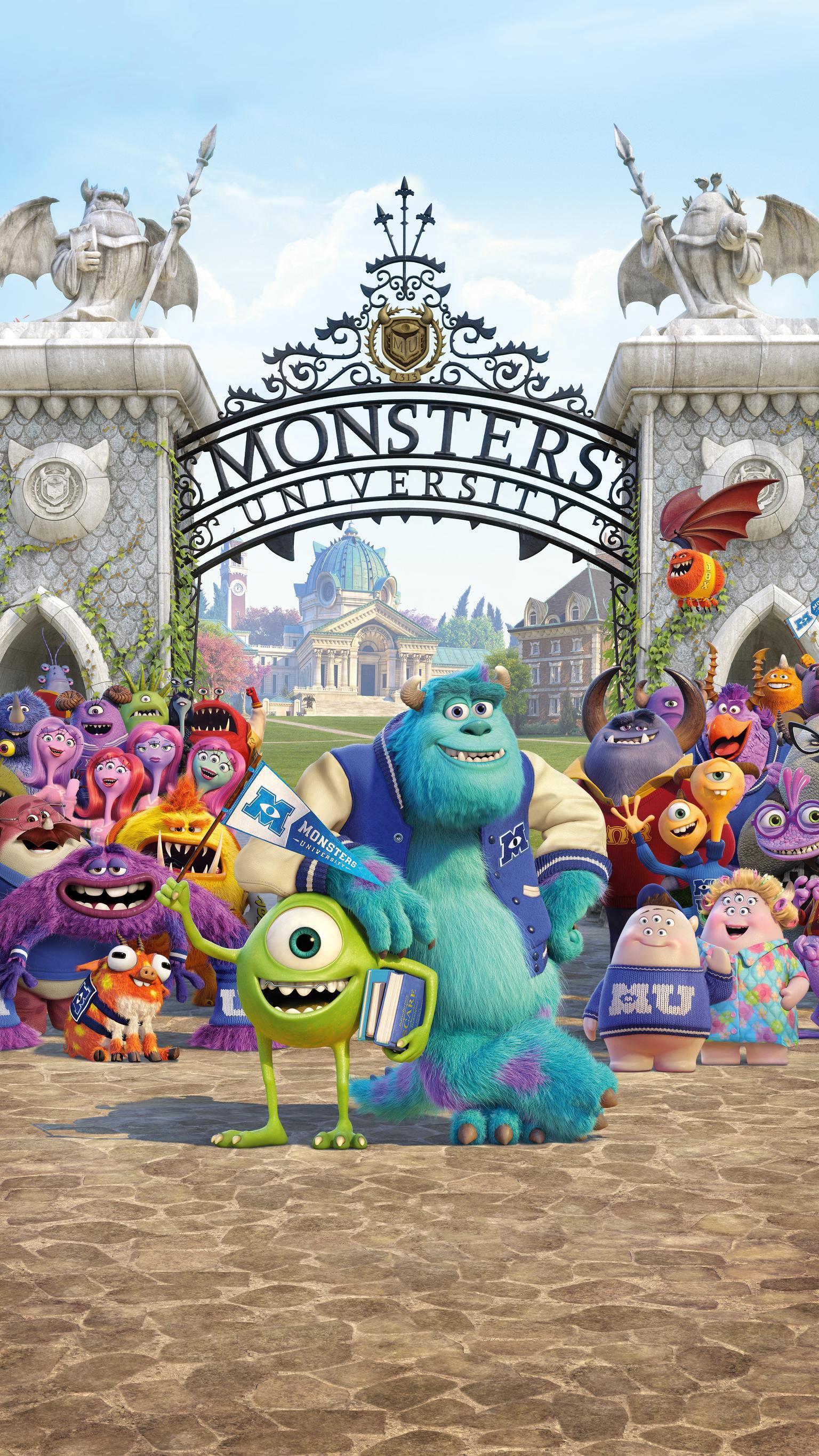Monsters University (2013) Phone Wallpaper
