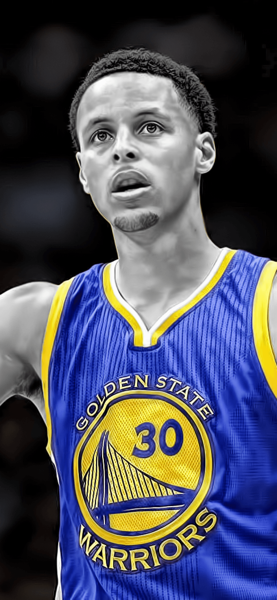 Download 1125x2436 Stephen Curry, Golden State Warriors, Basketball