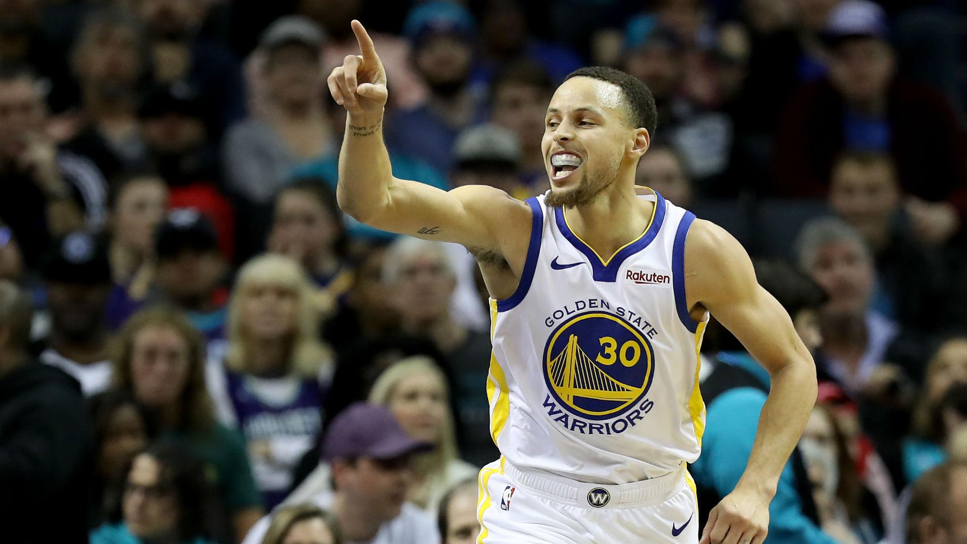 Warriors' Stephen Curry breaks postseason 3s record