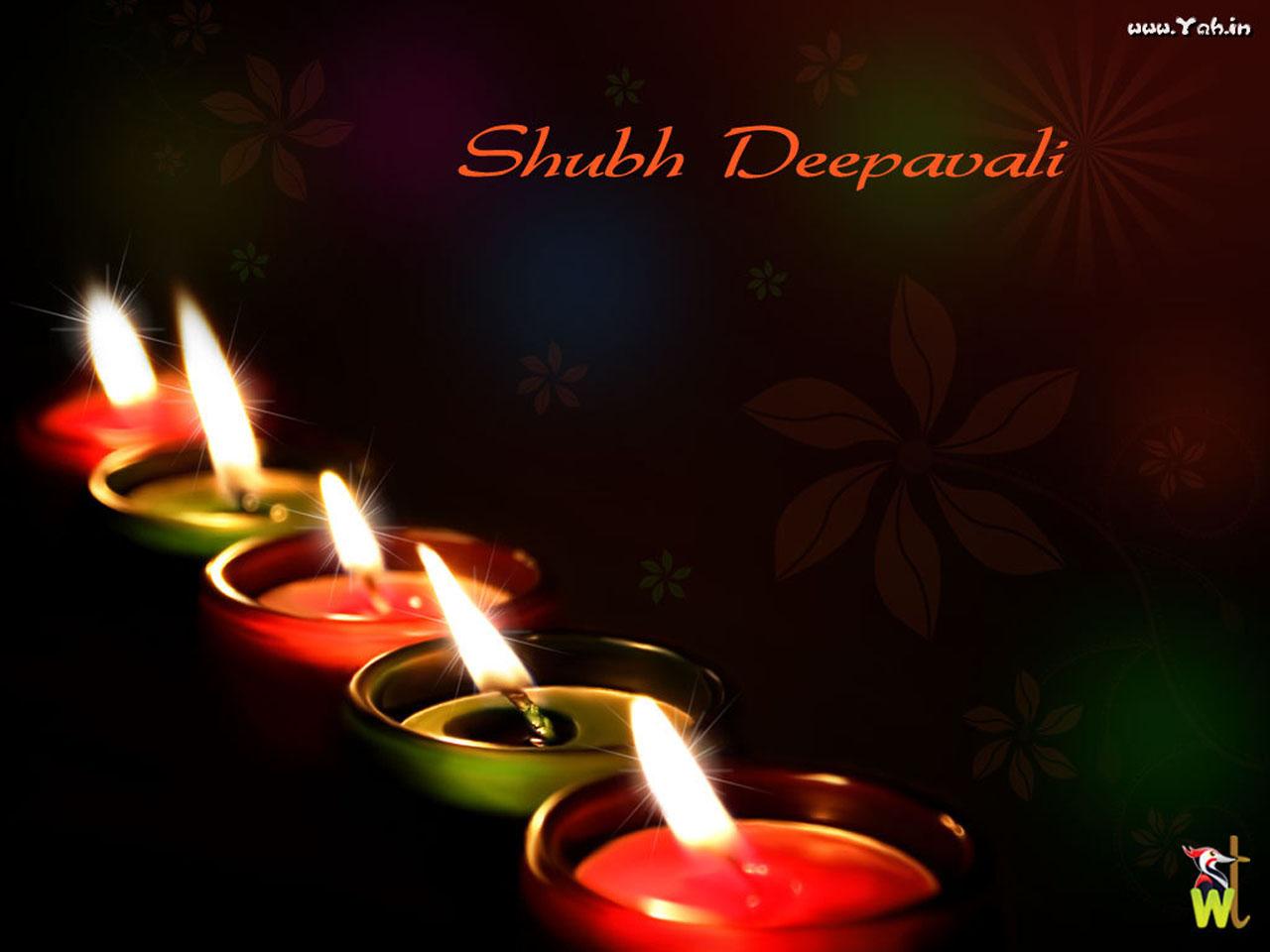 beautiful diwali diyas wallpaper