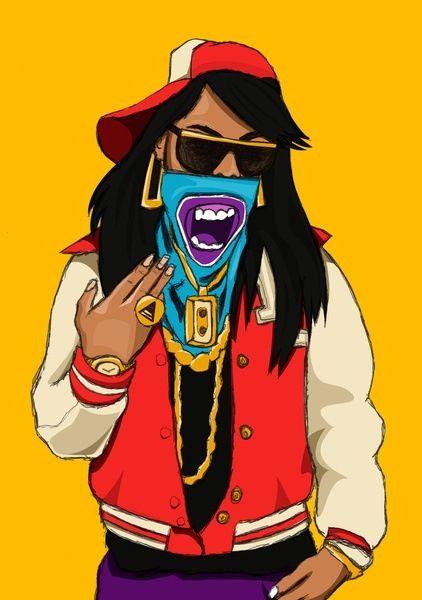 Swagg Gangsta Girl Black Women Art, Black Art, Afro Art, Girl Swag, Gangsta Girl. Cartoon Art Wallpaper In 2019. Art, Dope Art. Women Wallpaper