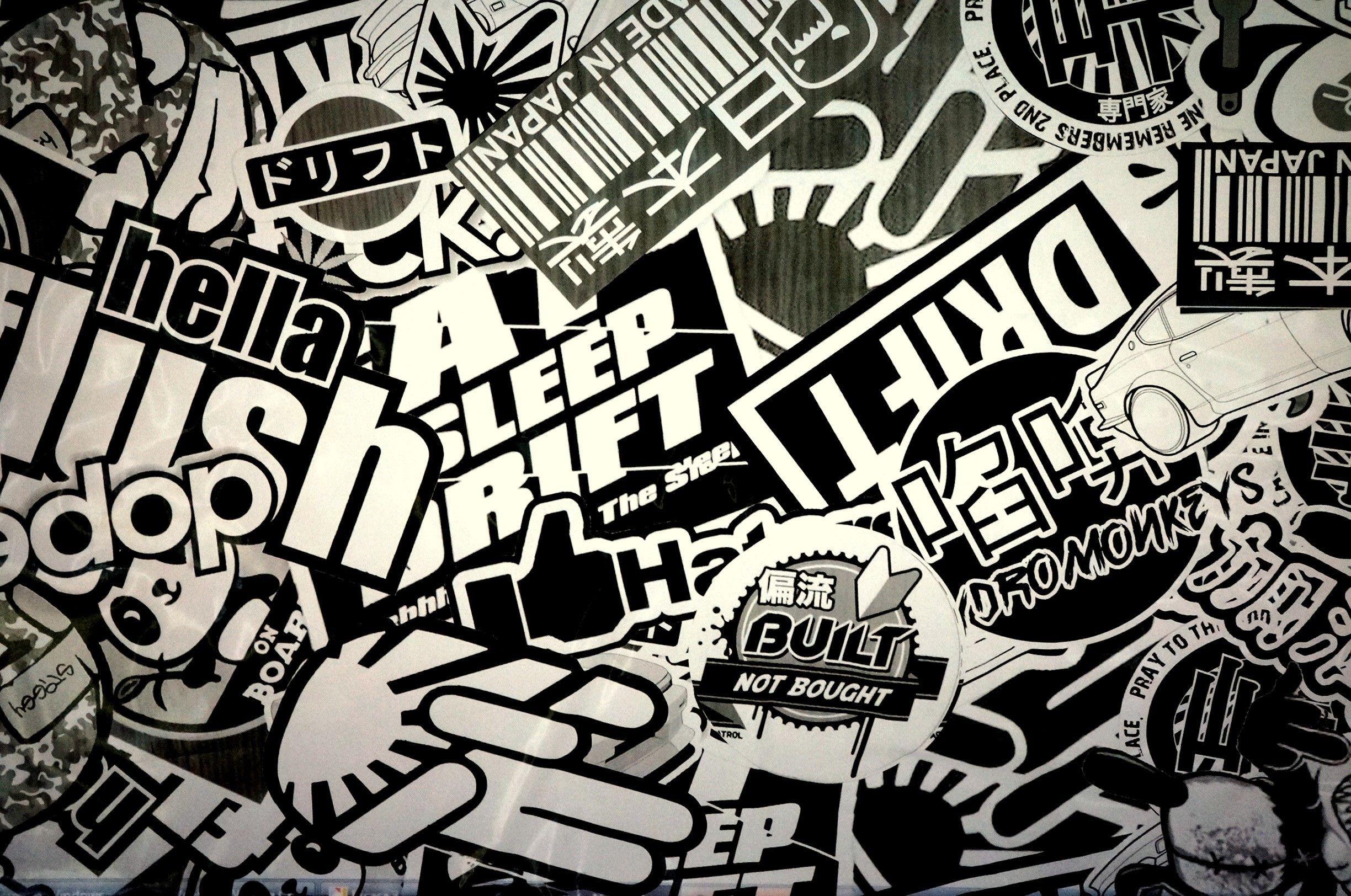 Stickers Wallpaper