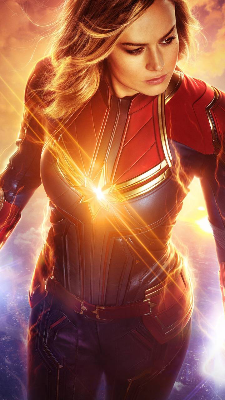 Captain Marvel Movie Wallpaper