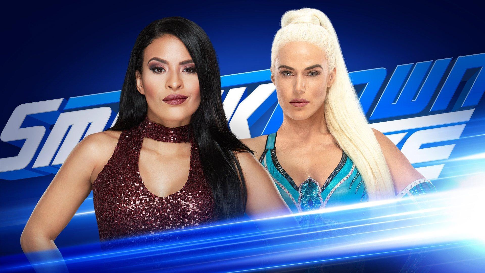 Lana And Zelina Vega Go One On One. Big Gold Belt. Pro Wrestling