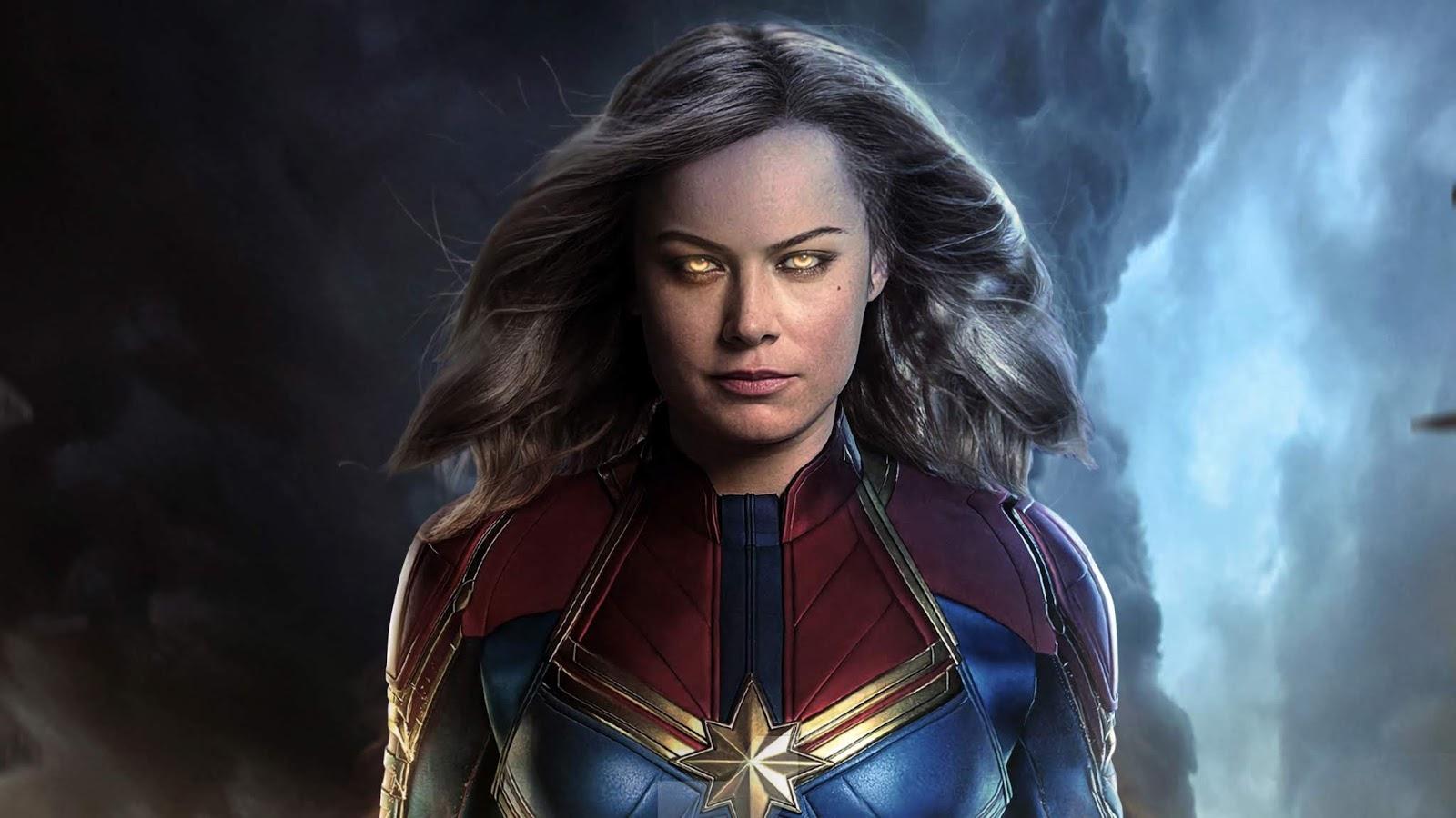 Captain Marvel Brie Larson From Avengers HD Wallpaper Download