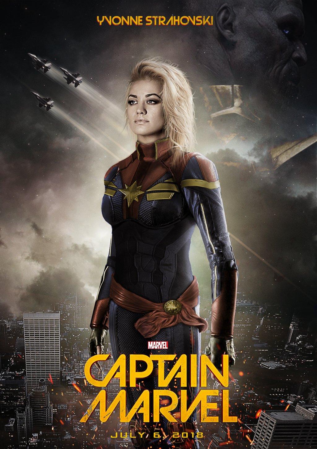 Free Download Captain Marvel HD Wallpaper
