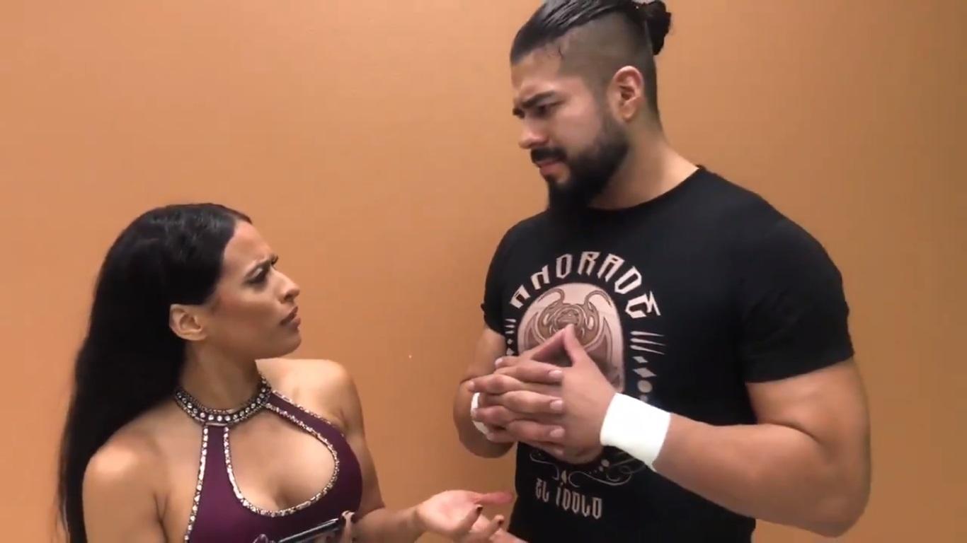 Zelina Vega Seemingly Starts New Feud For Andrade Cien Almas