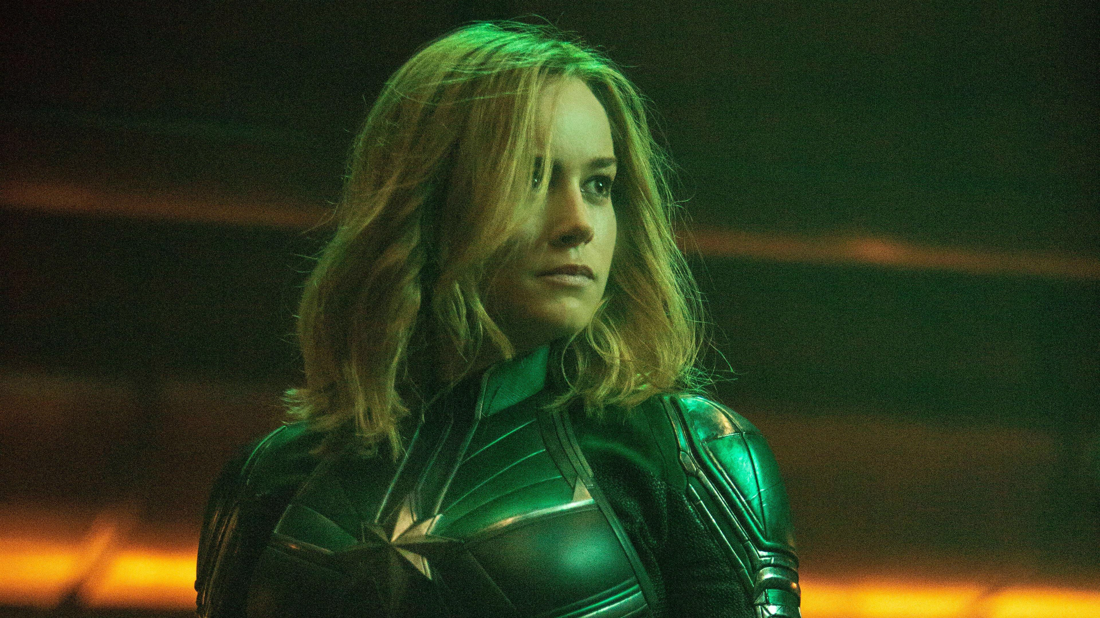 Brie Larson As Captain Marvel Movie 4k movies wallpaper, HD