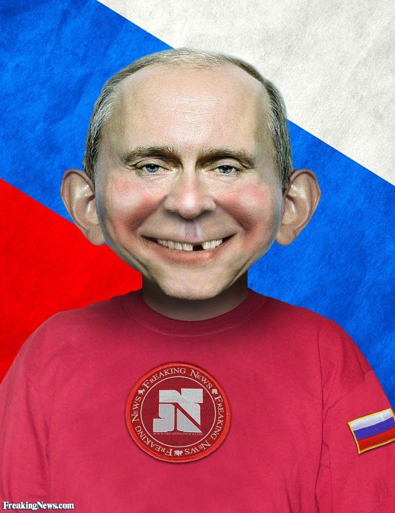 Vladimir Putin Like Alfred E Neuman. Going Mad. Mad magazine, Mad