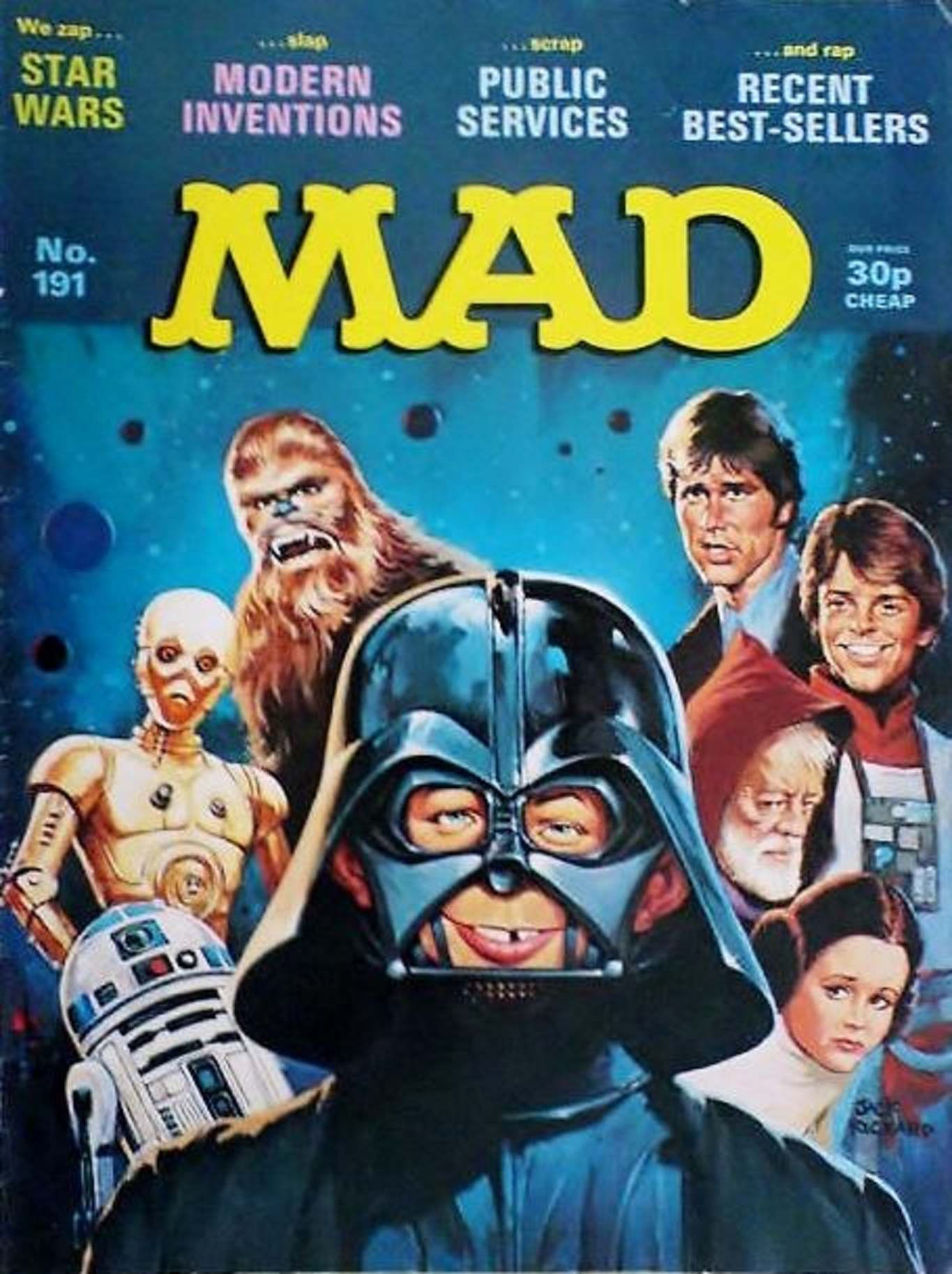Alfred E. Neuman Goes to the Movies: A Gallery of Seventies