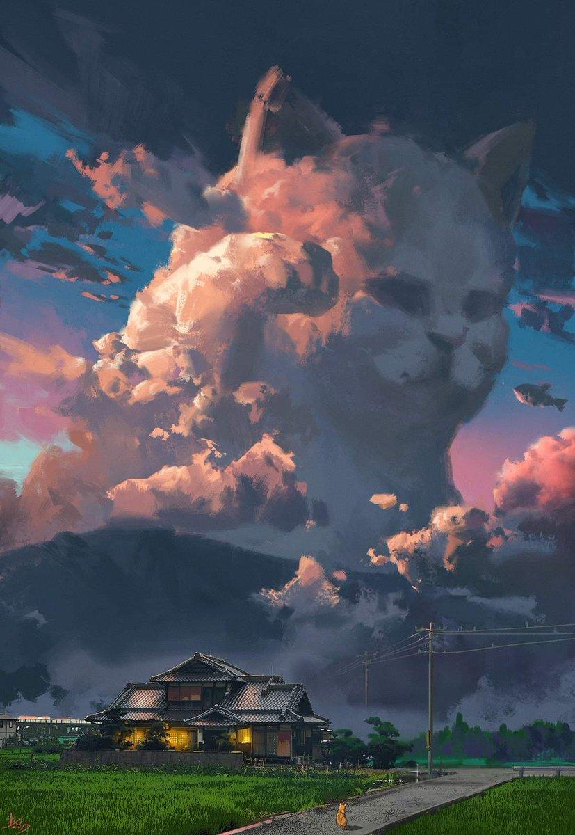 ○ ＶＡＰＥ ○ - 「 ￥ 」 #cat #wallpaper #paint #Digital