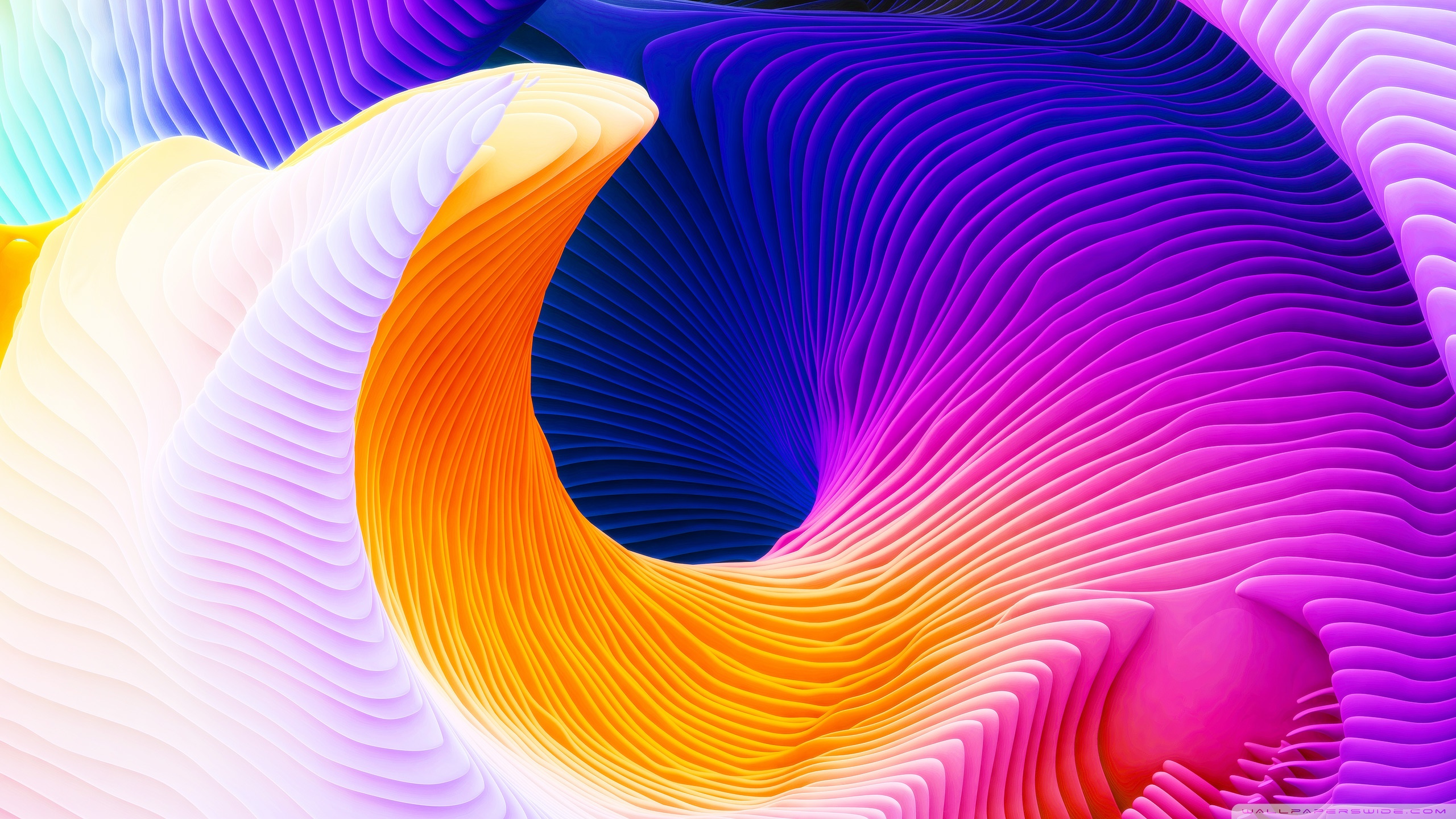3D Abstract Spiral ❤ 4K HD Desktop Wallpaper for • Wide & Ultra