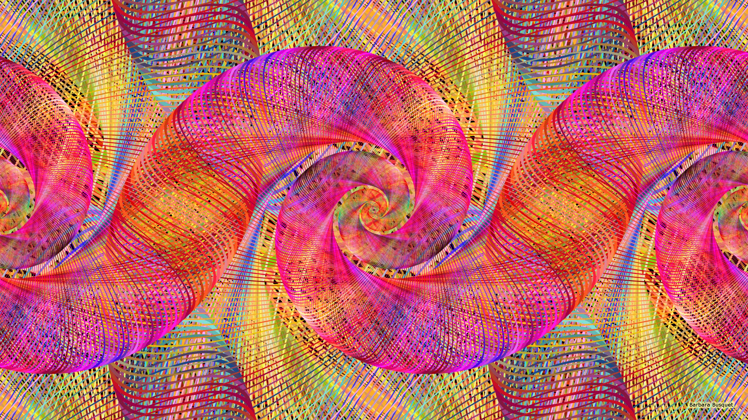 Spirals HD Wallpaper