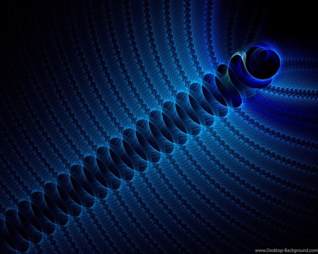 Abstract Blue Spiral Ball Widescreen HD Wallpaper Wallpaper