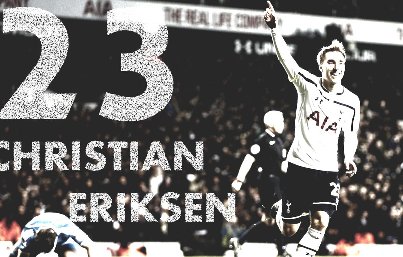 Wallpaper Christian Eriksen, Tottenham Hotspur, Tottenham Hotspur