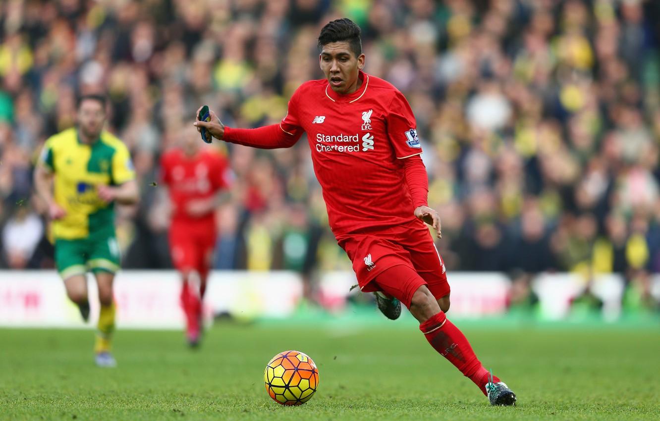 Wallpaper Liverpool, Liverpool, Brasil, Brazilian, midfielder, footballer, Roberto Firmino, Roberto Firmino image for desktop, section спорт