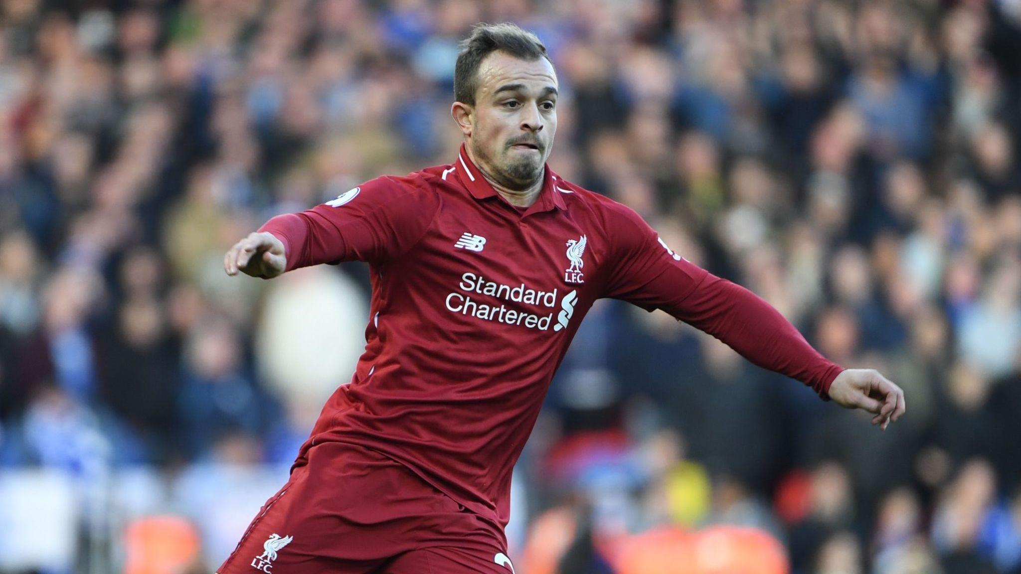 Xherdan Shaqiri: 'Eagle gesture' Liverpool star left out of Serbia