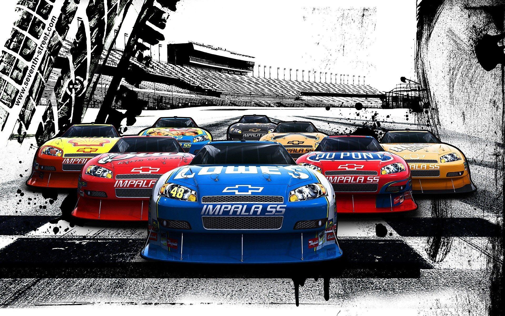 NASCAR Racing Wallpaper Free NASCAR Racing Background