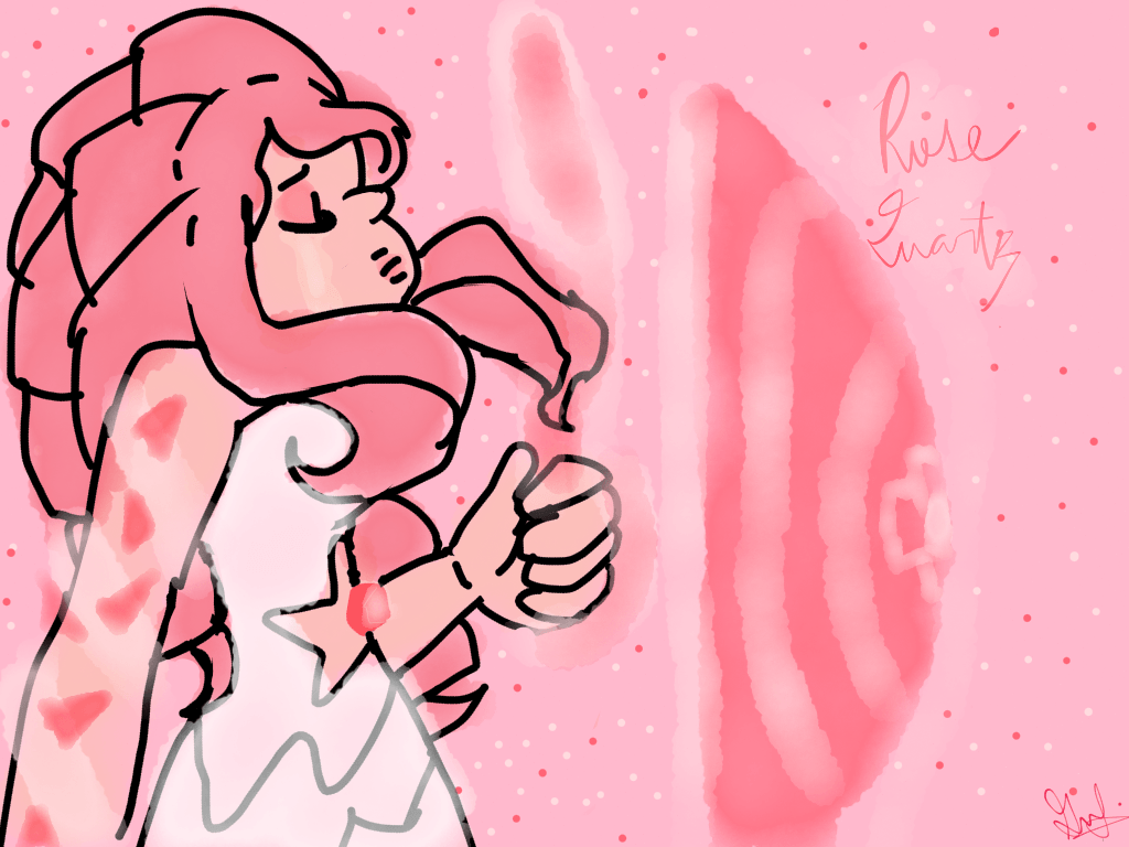 1024x768px Steven Universe Rose Quartz Wallpaper