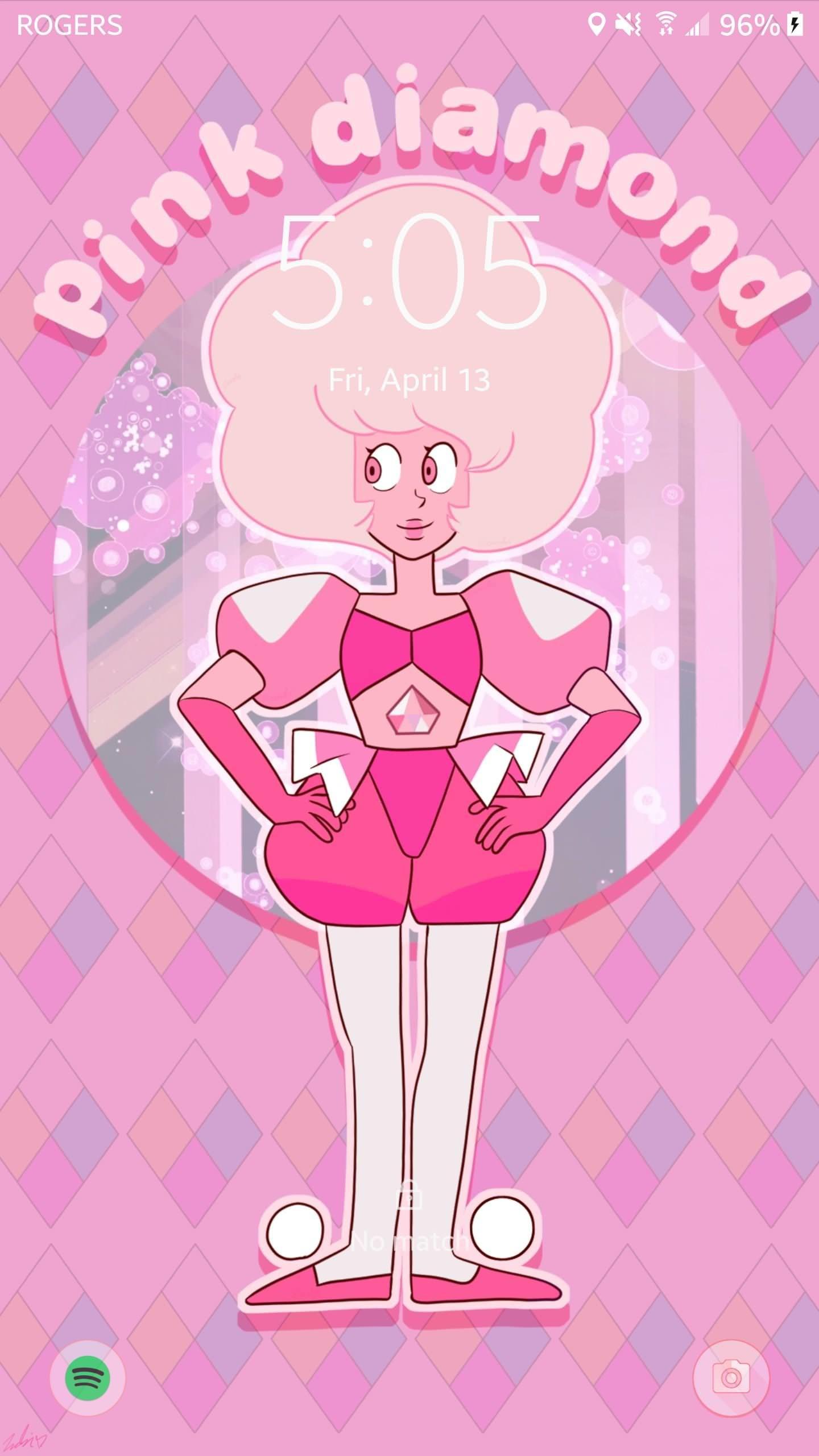 Pink Diamond Wallpaper