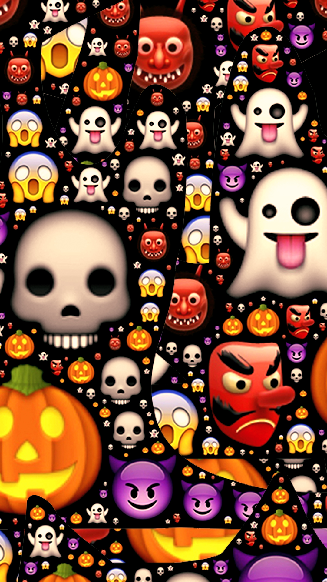 Emoji Mess HD Wallpaper For Your Mobile Phone