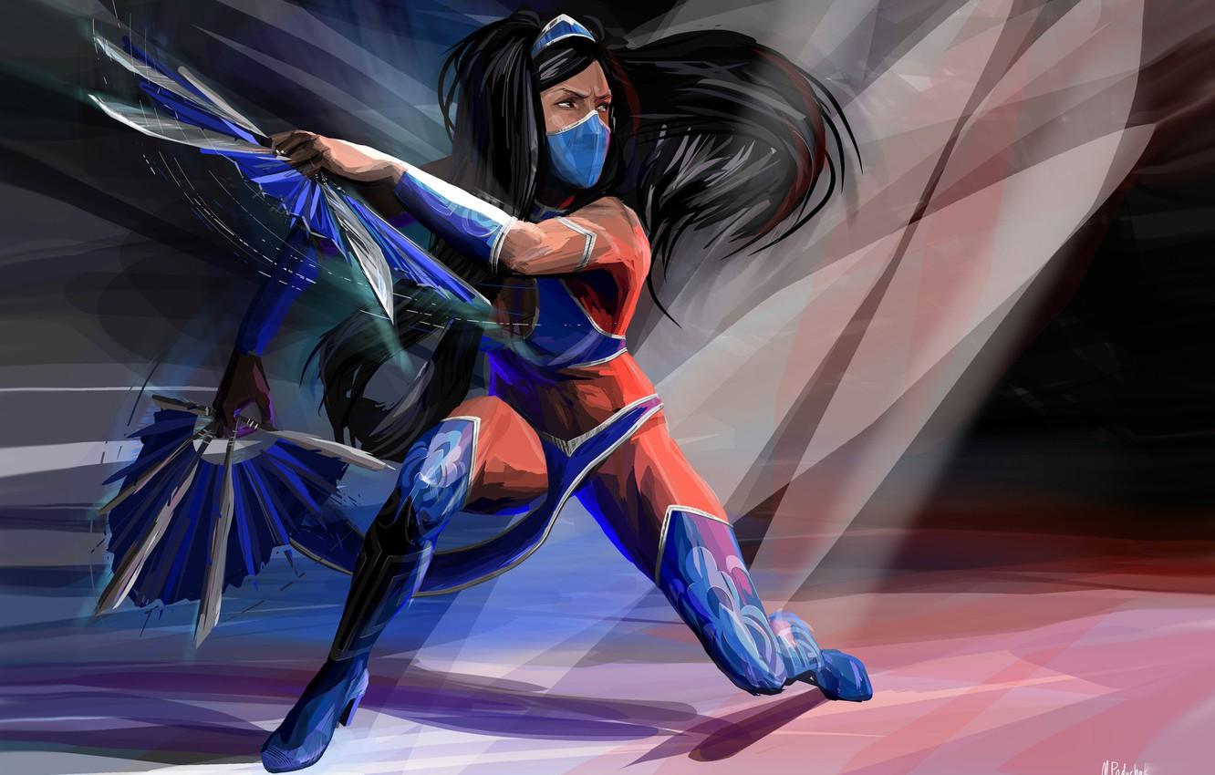Wallpaper Art, Mortal Kombat, Kitana, by Masha Paduchak, Masha