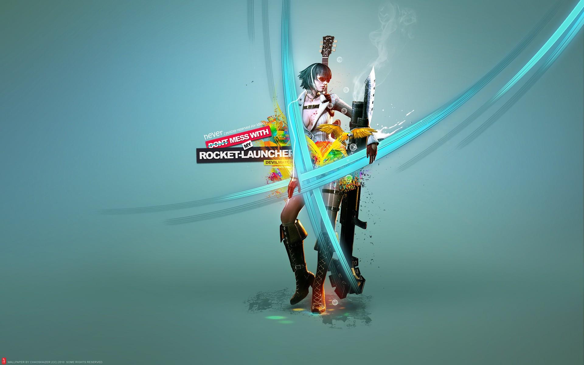 Download the Rocket Launcher Dont Mess Wallpaper, Rocket Launcher