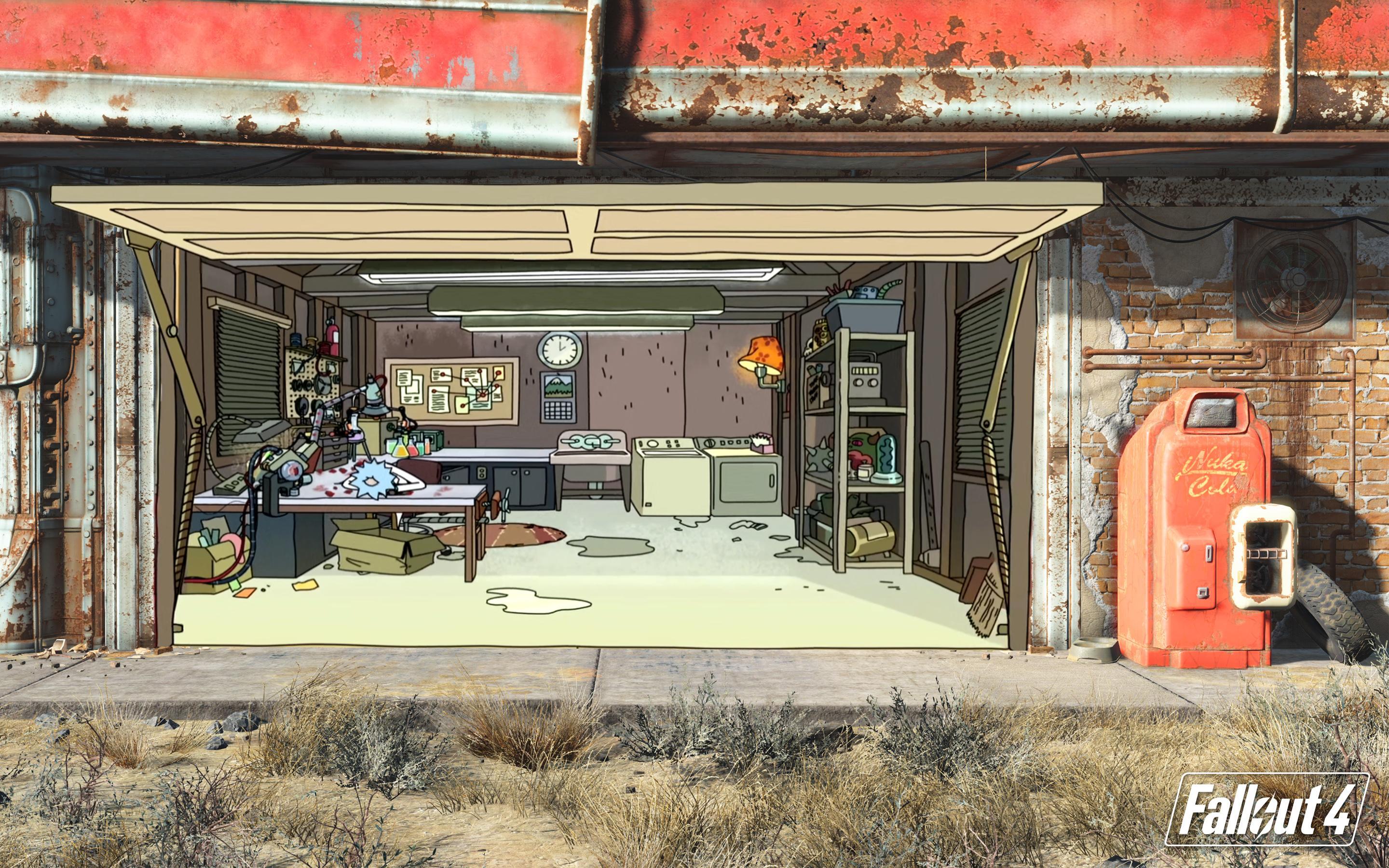 Fallout 4 под землей и под фото 29